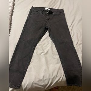 Loft size 12 petite black jeans